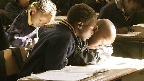 Children improving their education